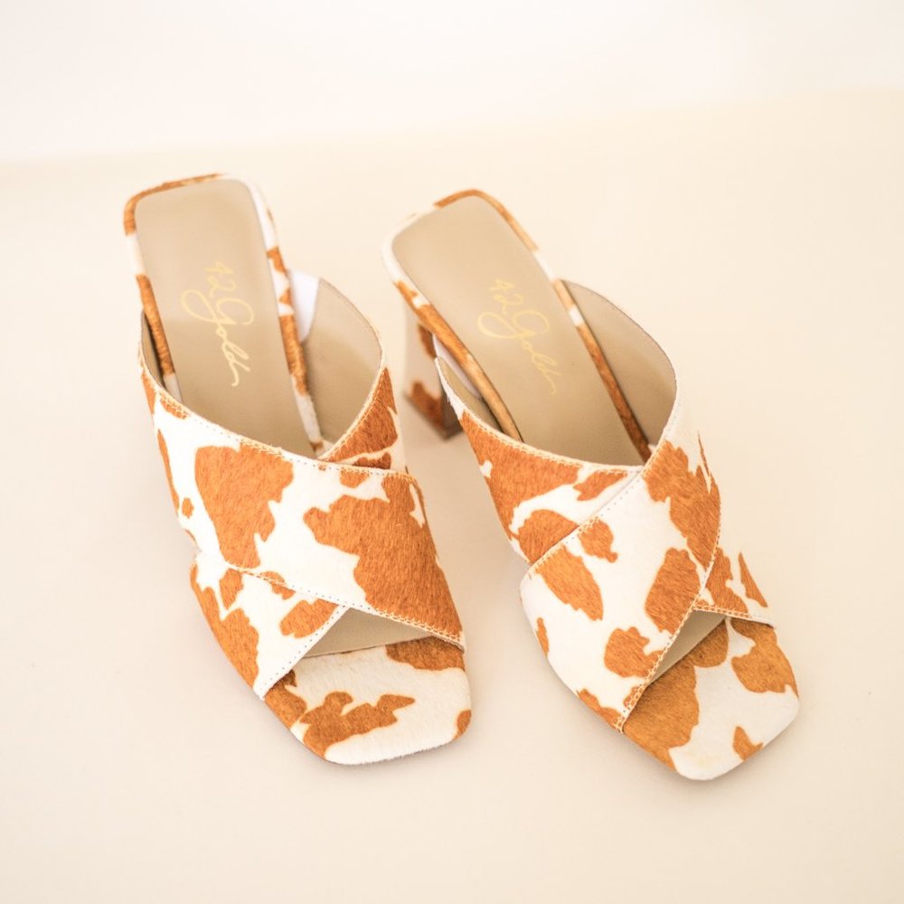 42 Gold SALDANA HEELED SANDAL